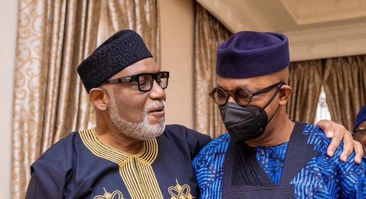 Abiodun Mourns Akeredolu, Says Death Tragic