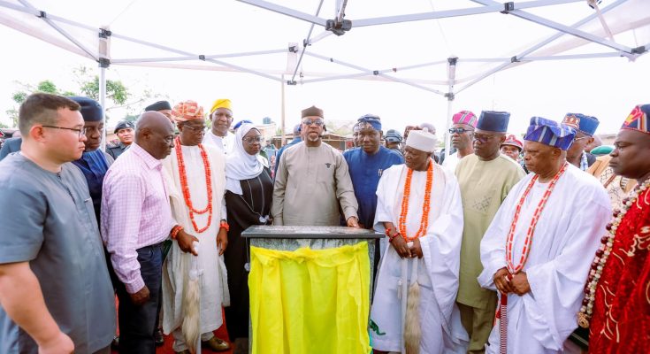 Our Administration has constructed over 1000km of Road, Abiodun says, commissions 3.12km Oke-Erinja-Ilobi road, promises to award Sango-Ijoko-Akute