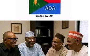 Obi, Atiku, Kwankwaso, El-Rufai form new political party, All Democratic Alliance, ADA to kick out Tinubu in 2027, writes INEC for Registration