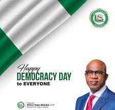 OGUN TO COMMEMORATE 2025 DEMOCRACY DAY WITH PRAYER, SYMPOSIUM