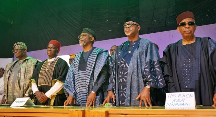 2nd Term: Former Southern Legislators adopt Tinubu in Abeokuta